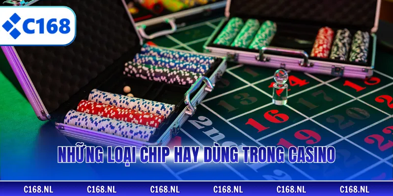 Những loại chip hay dùng trong casino